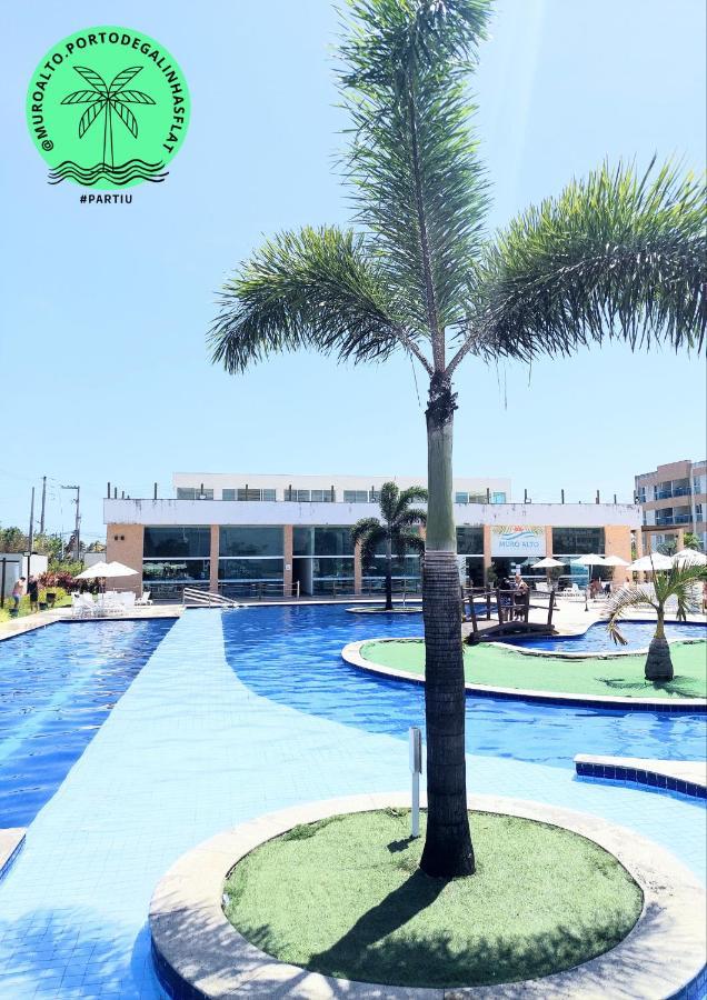 Flat Aconchegante, 3 Quartos, Condominio Muro Alto Em Pôrto das Galinhas 외부 사진